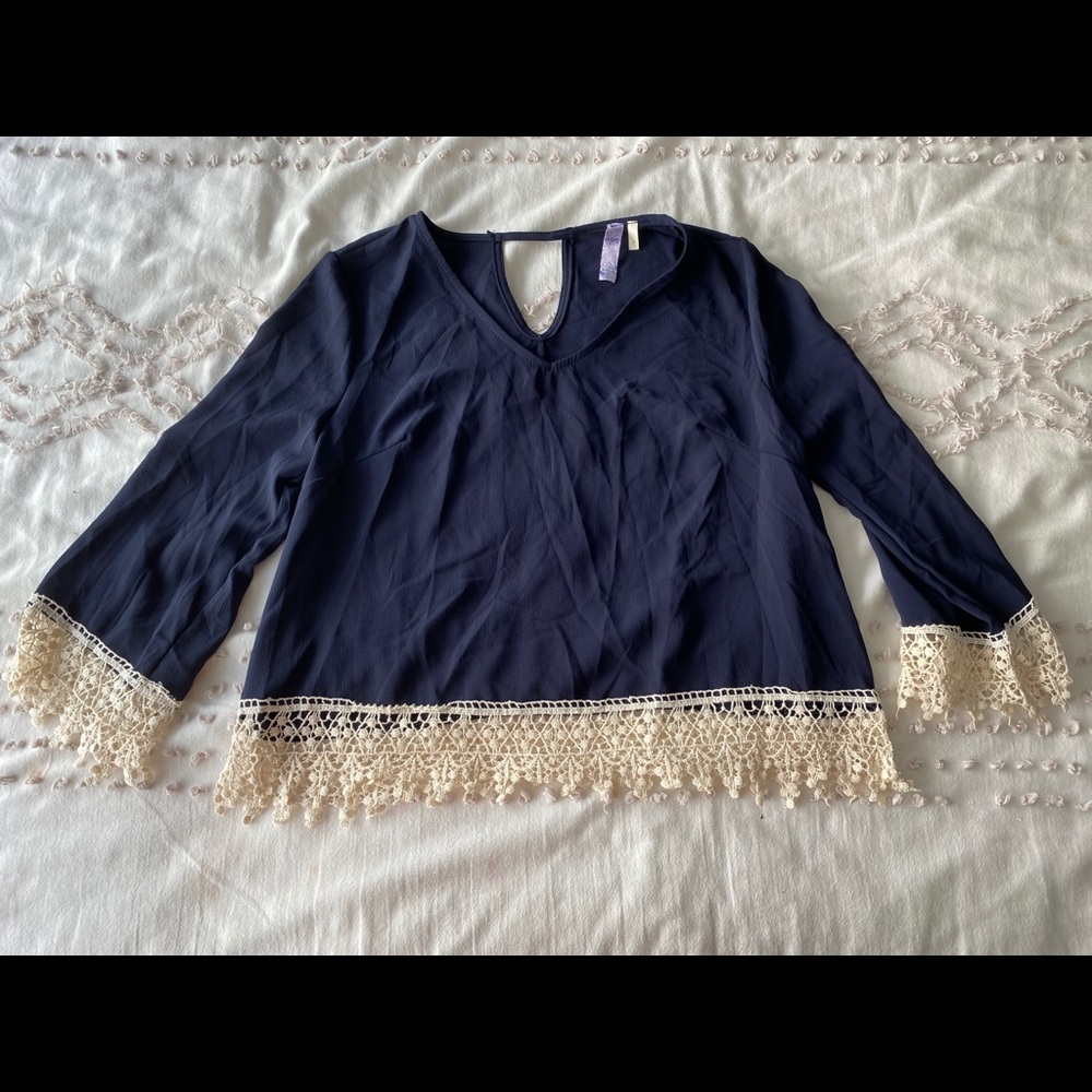 Blue blouse